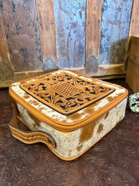 AD Brown/Blk Jewelry Case
