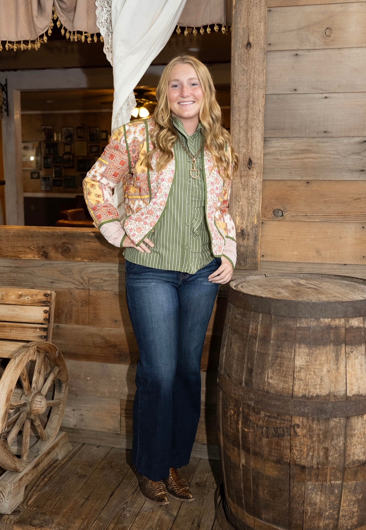ES Olive Quilted Jacket