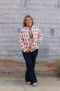 JD Rust Quilted Jacket