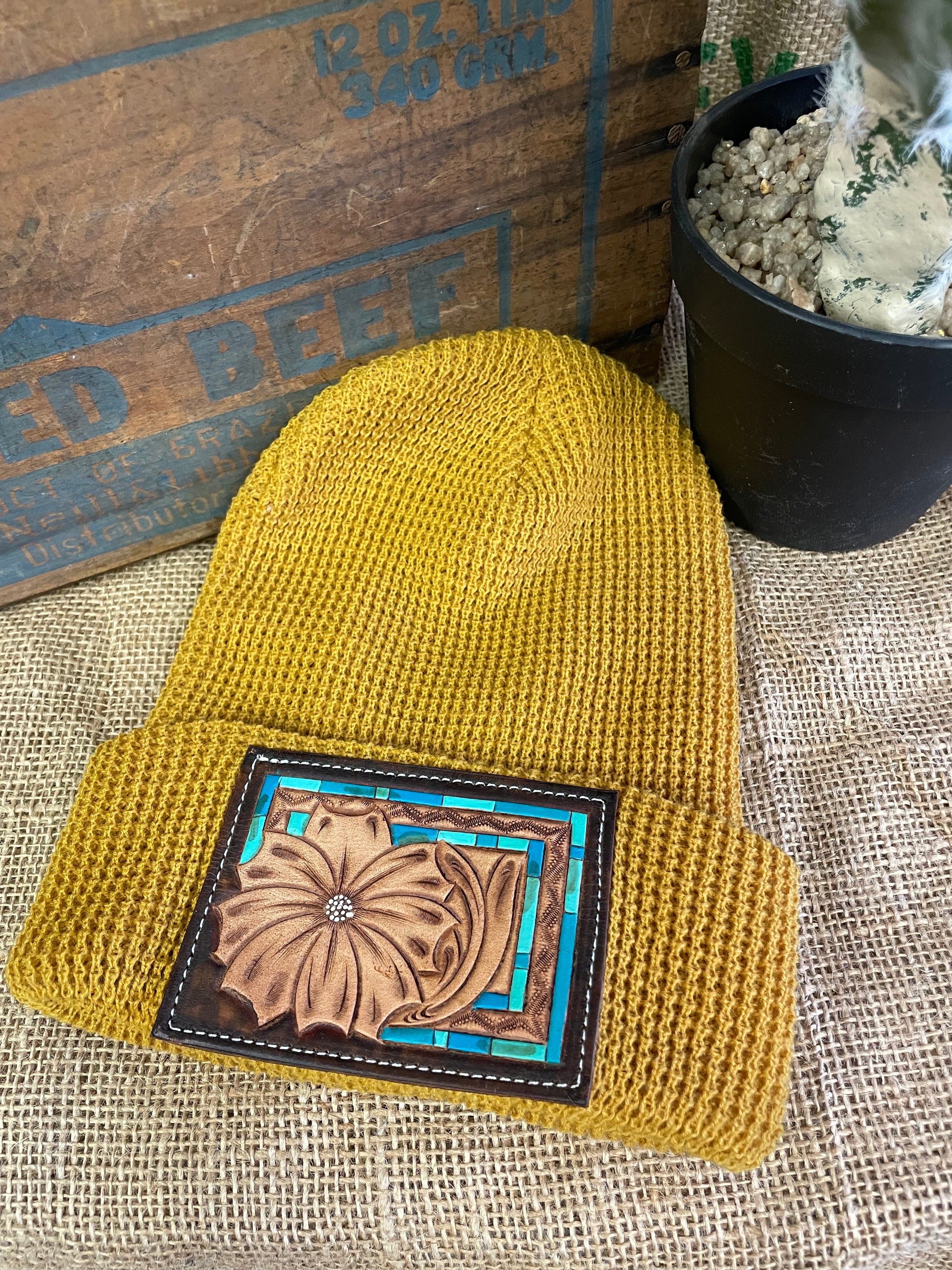 RR Mustard Beanie