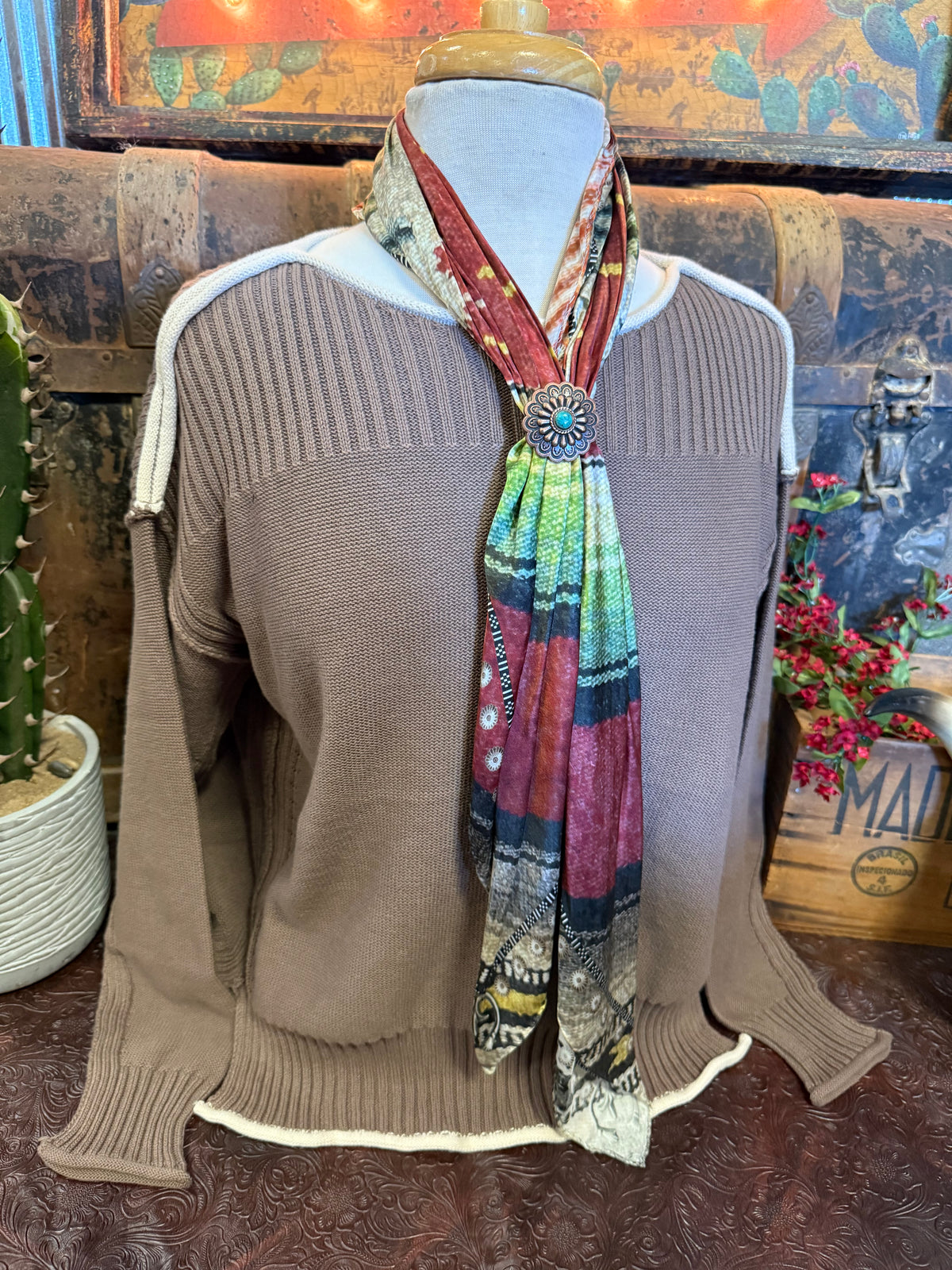 BP Ribbed Sweater Mocha