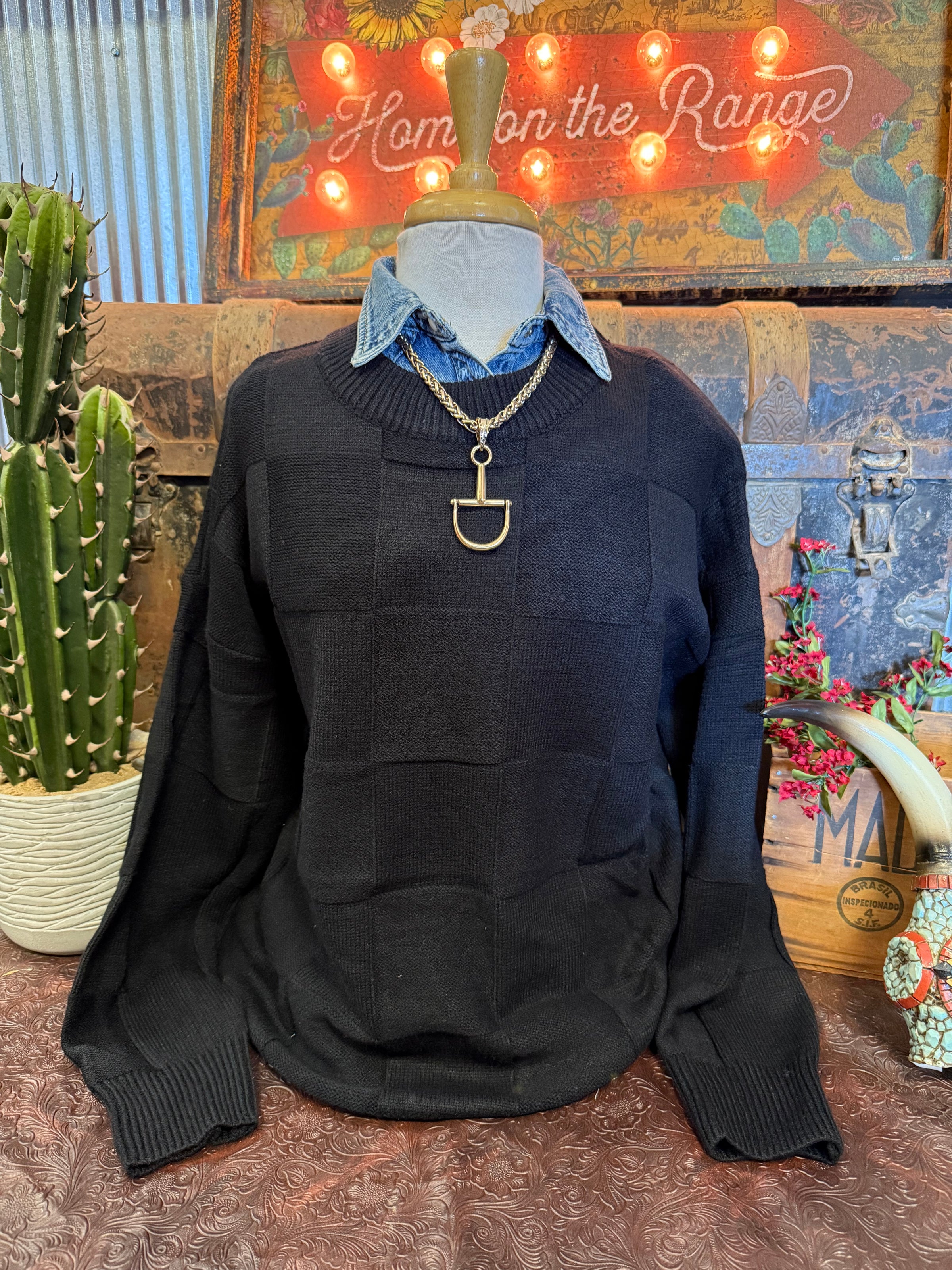 VL Black Sweater
