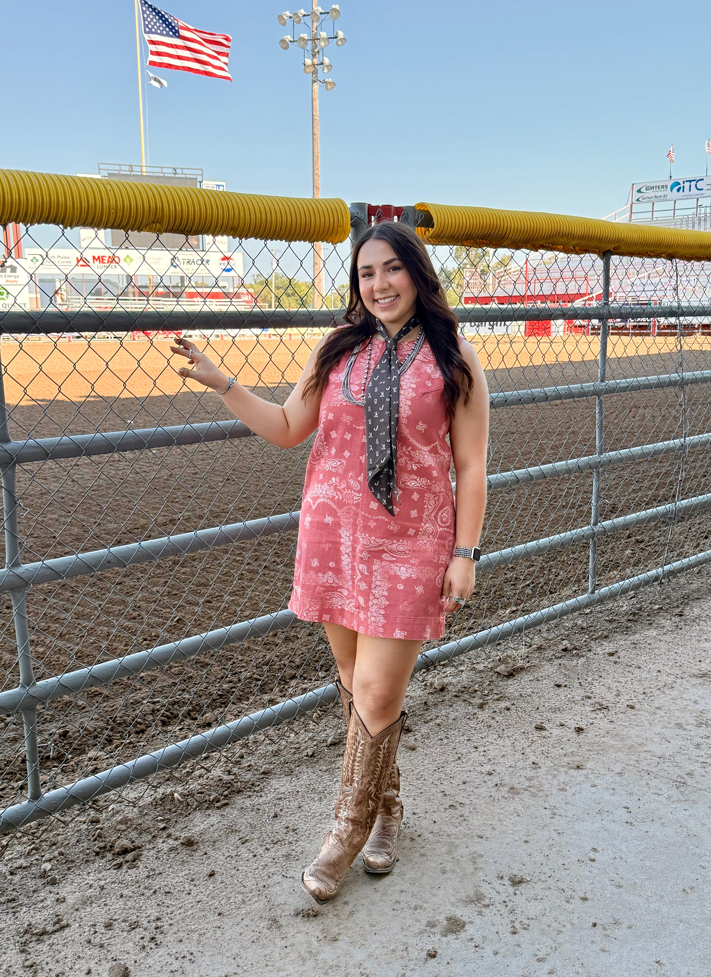 EE Bandana Print Dress