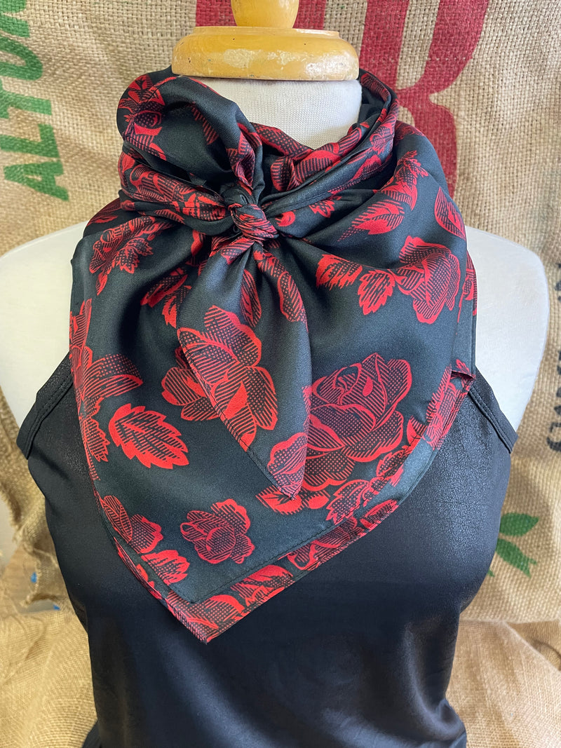 AA Red Rose Wild Rag