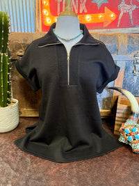 DS Black Top/Shorts Set