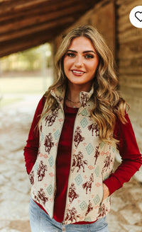 LB Cream Cowboy Vest