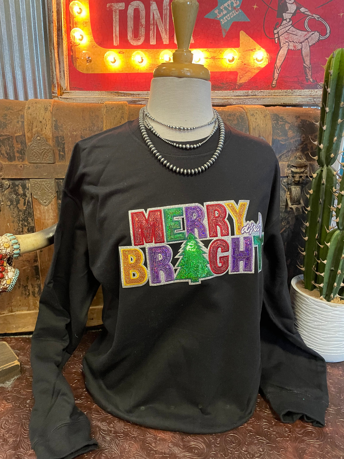 LB Merry & Bright Sweatshirt