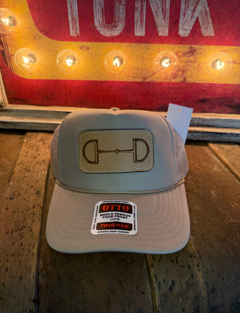 MS Tan Snaffle Bit Trucker Cap