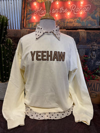 WL Oatmilk Yeehaw Sweatshirt