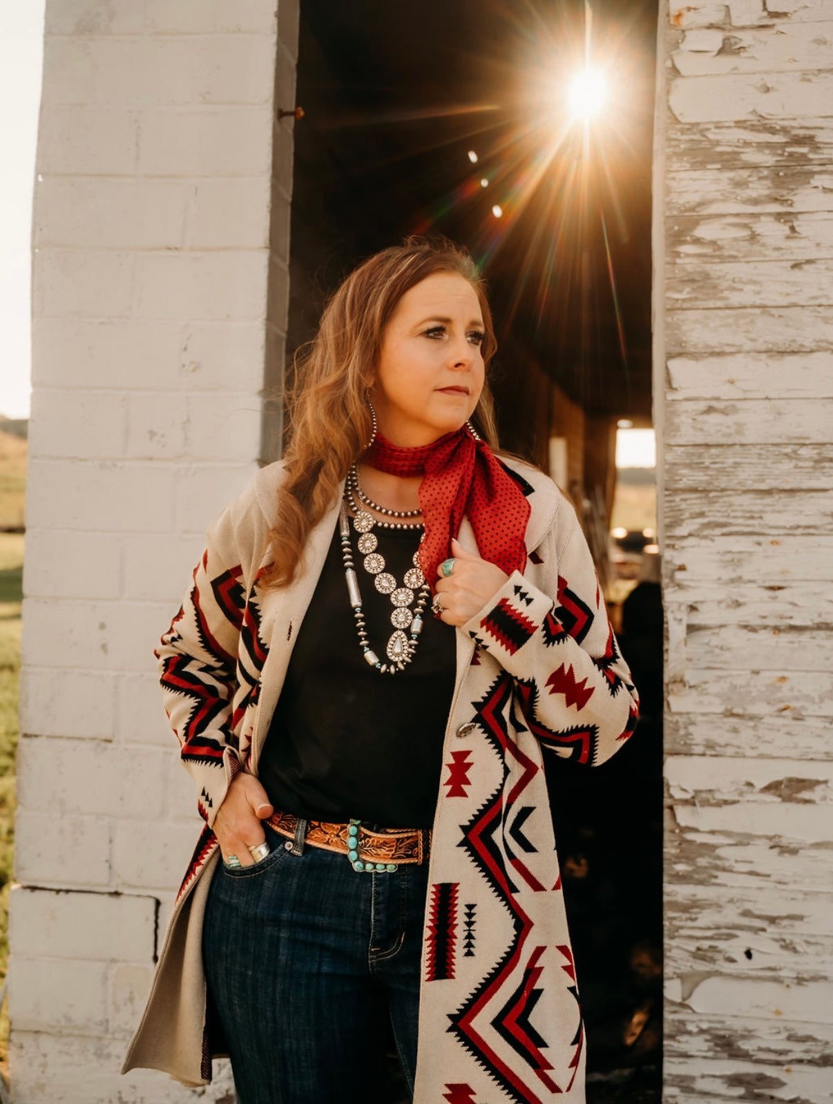 PP Olde Town Tan Cardigan