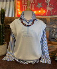 RM Frost Sleeveless Pullover