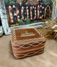 WL Brown Boot Stitch Box