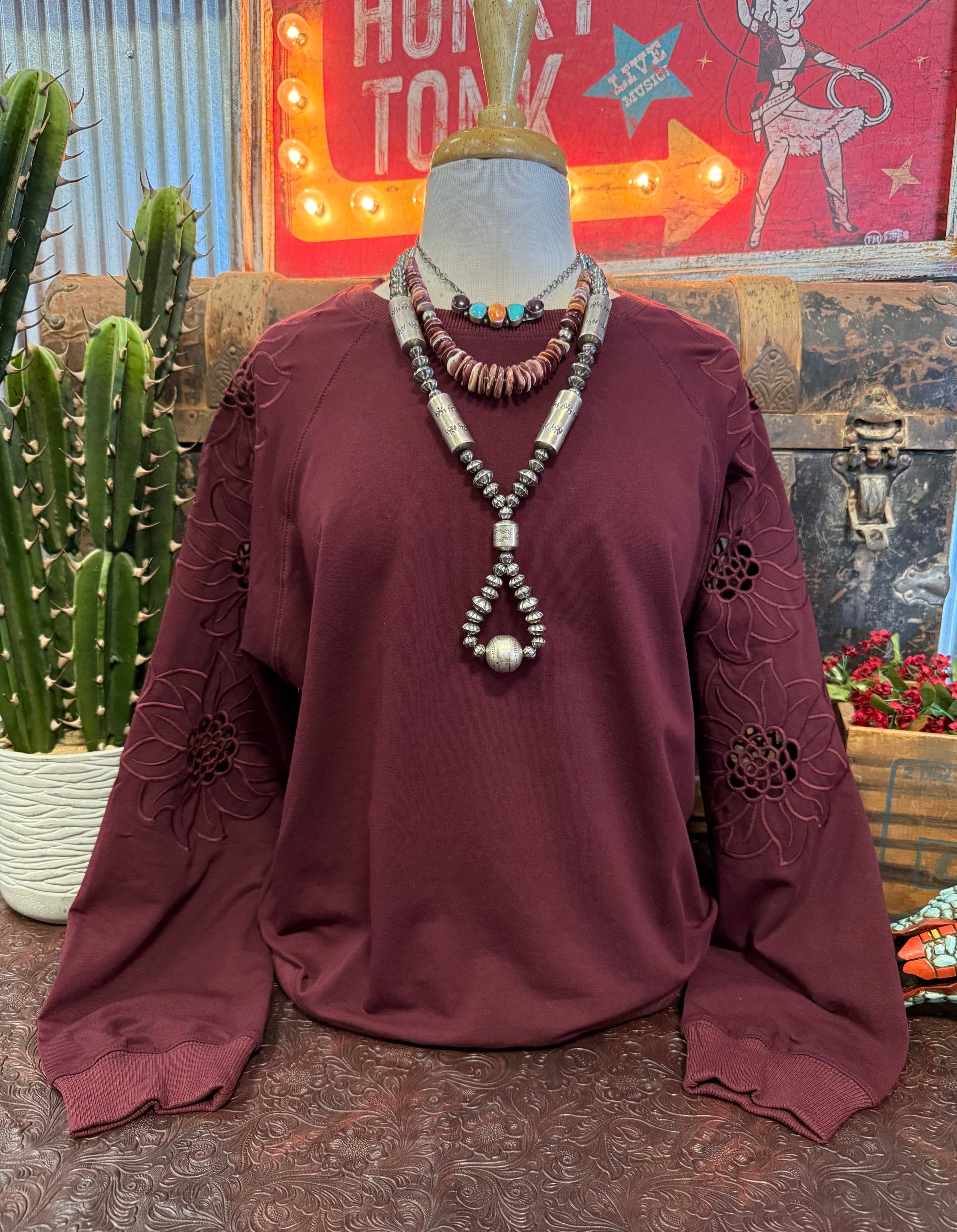 PS Plum LS Top