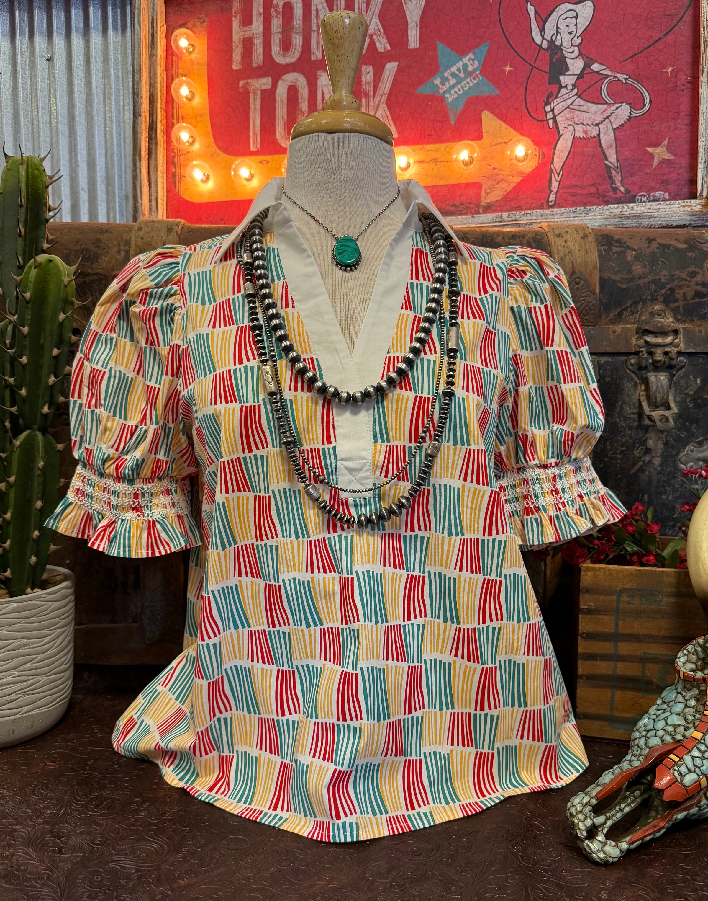EN Multi Collard Shirt
