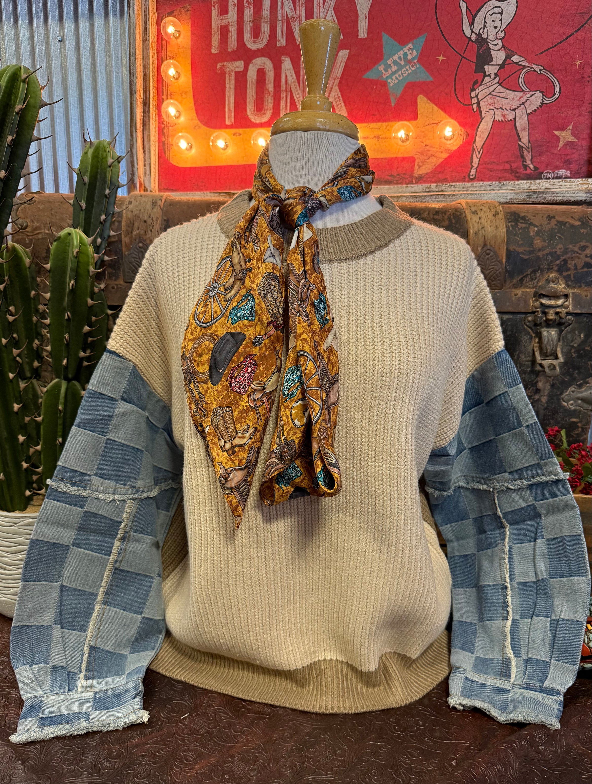 BP Denim Sweater