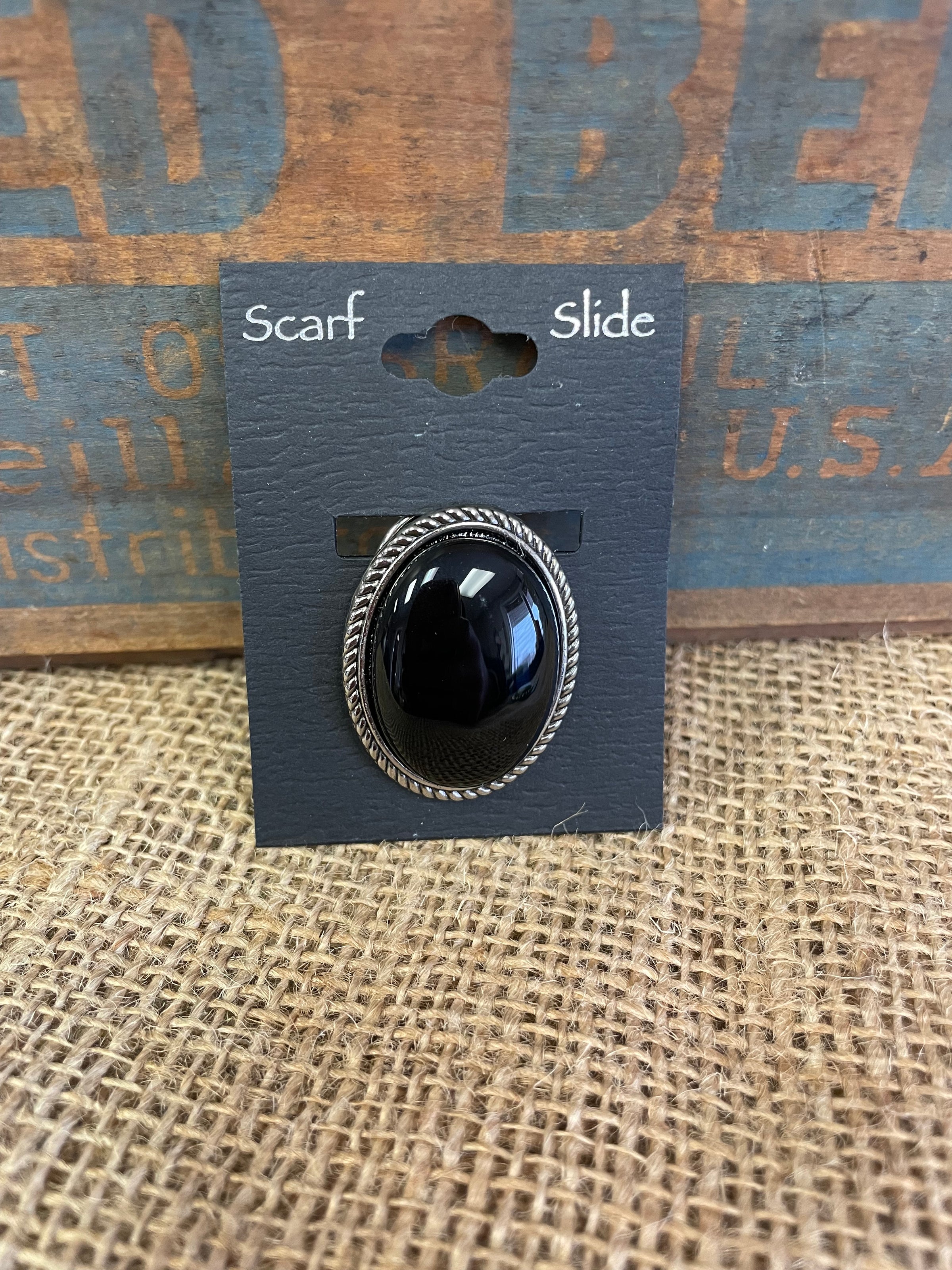 AA Black Oval Slide