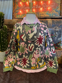 MR Charcoal Moss Sweater