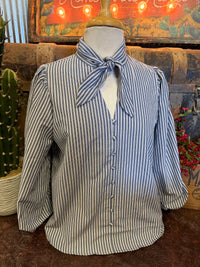 VJ Denim Bubble Sleeve