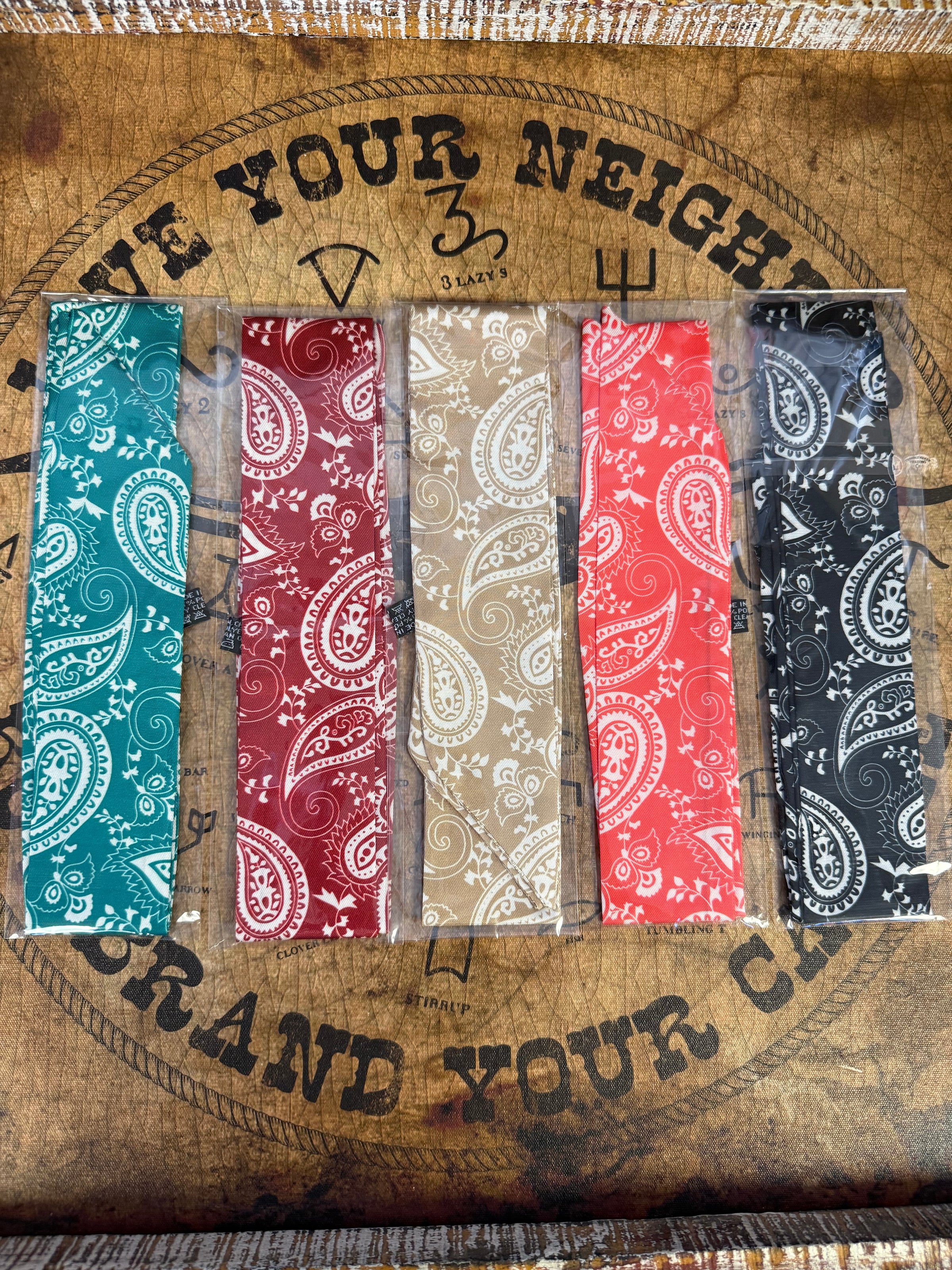 WE Paisley Twilly