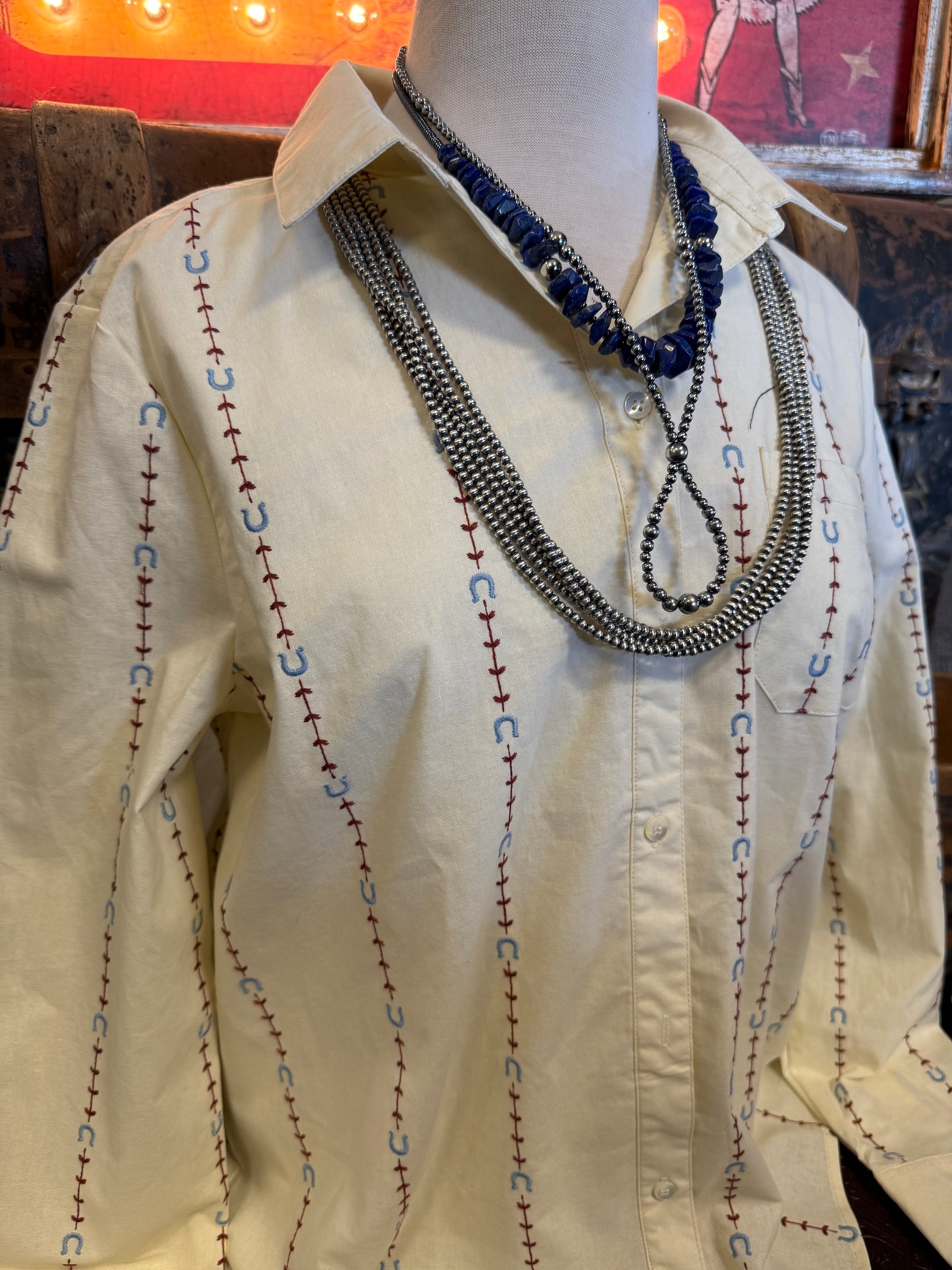 SD Horseshoe Embroidered BU