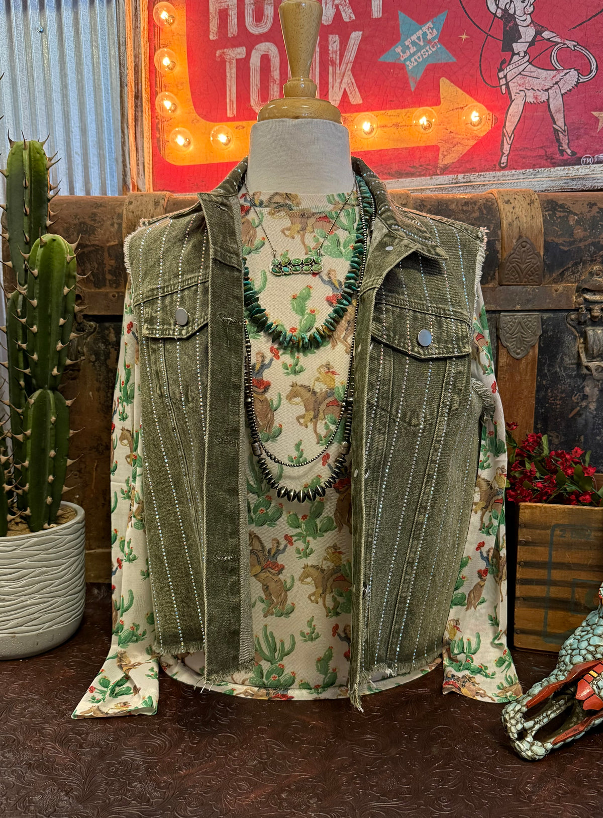 TH Retro Cowboy Mesh
