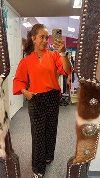 UM Black Polka Dot Pants