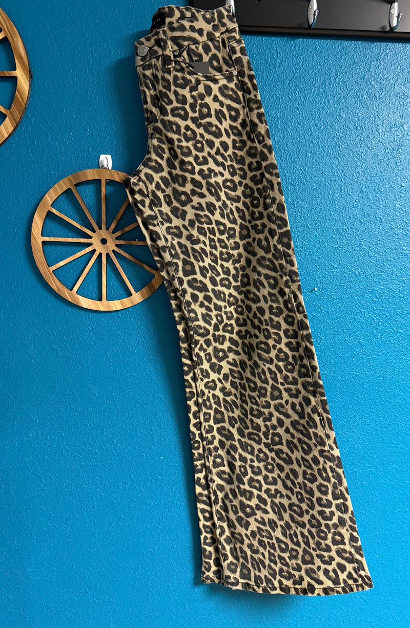 RS Lacey Leopard Jean