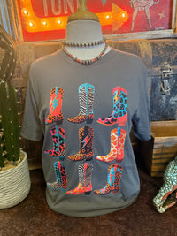 LB Boots Tee