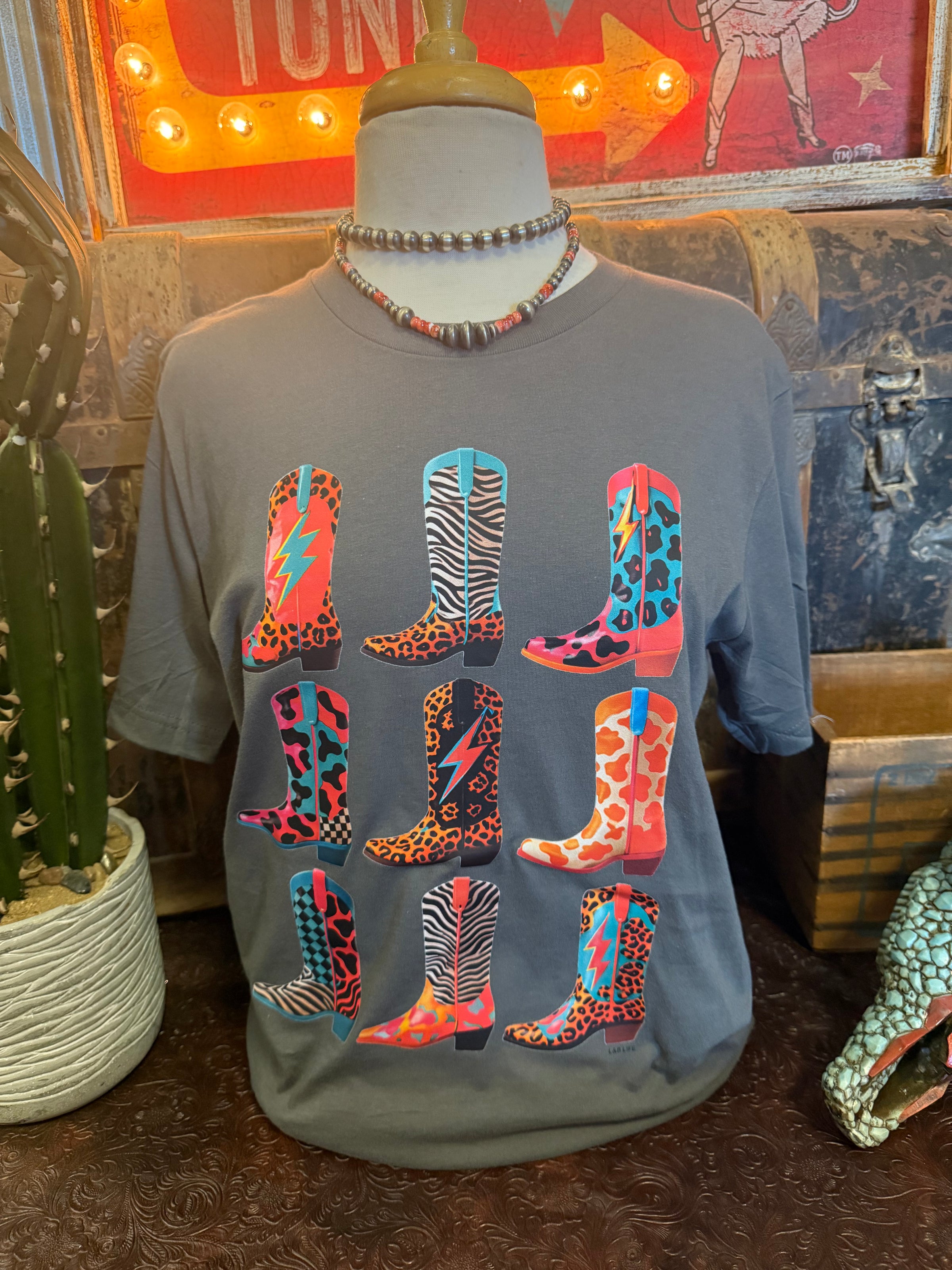 LB Boots Tee