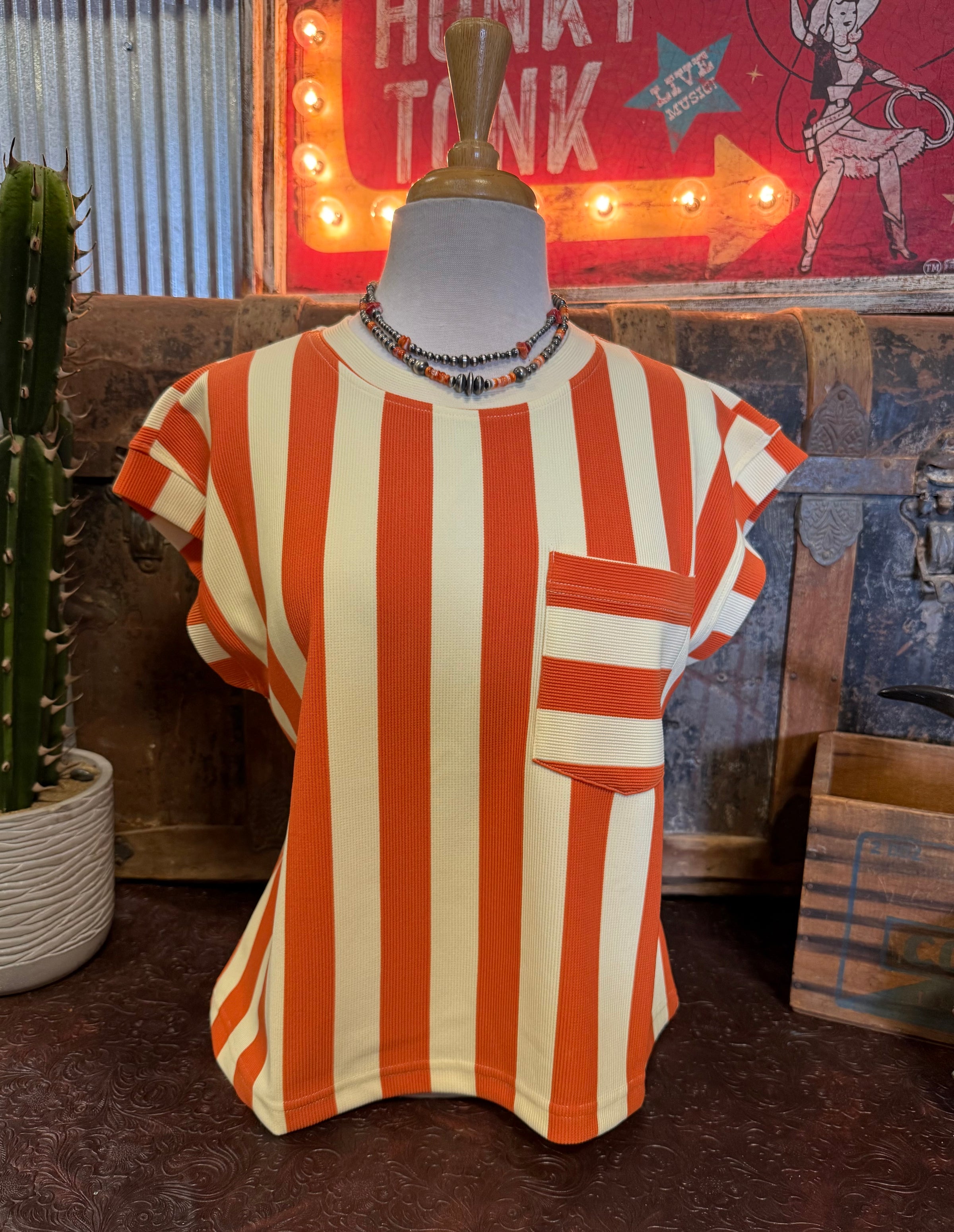 JD Orange Yellow Stripe