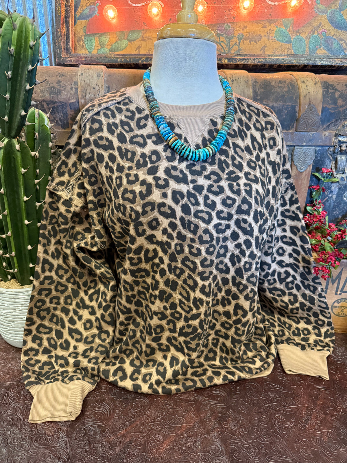 VJ Leopard Long Sleeve