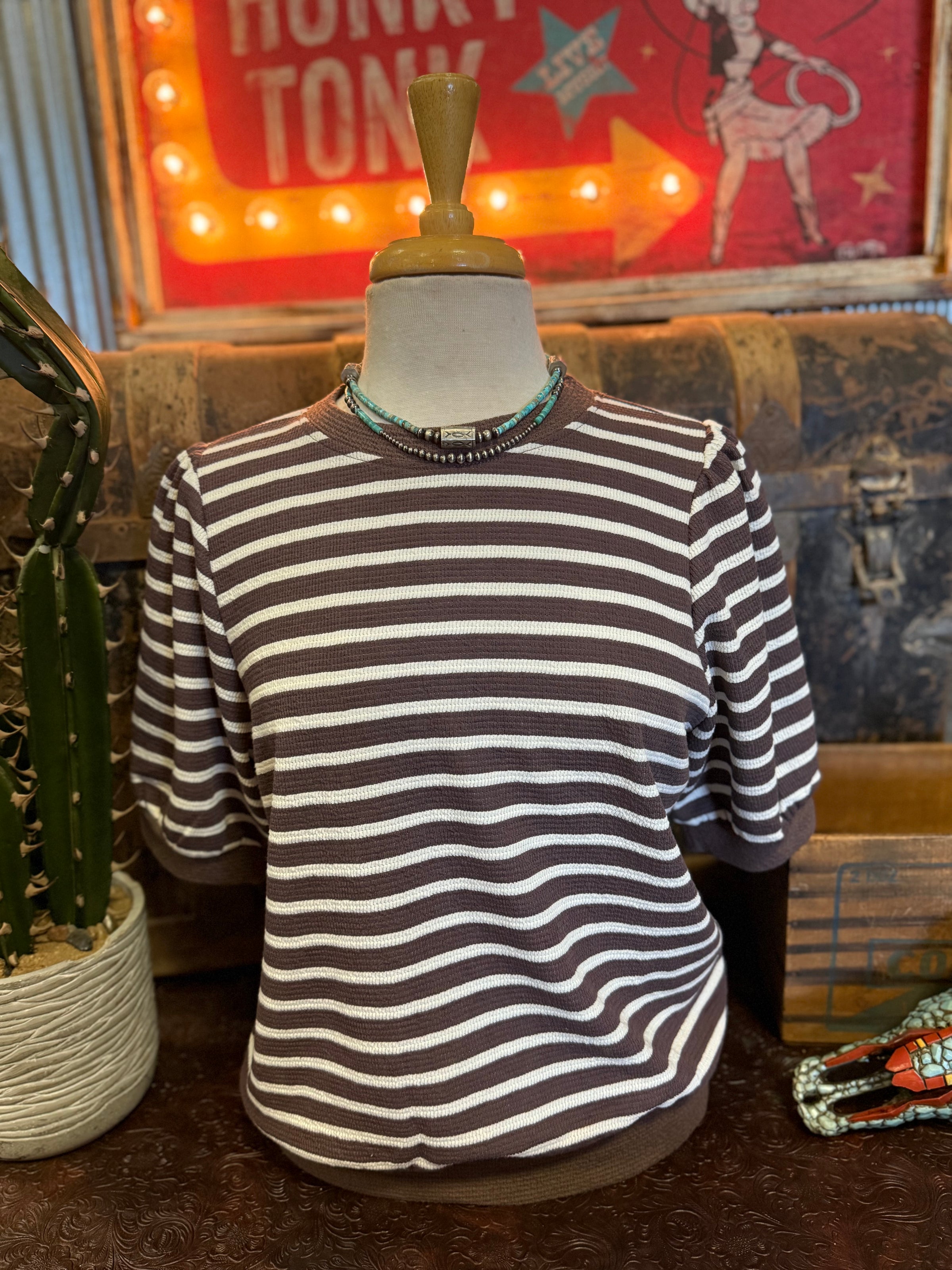 TB Brown Stripe SS