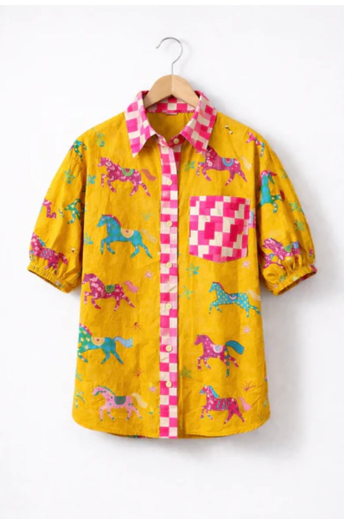 CG Pink Pony Club Top