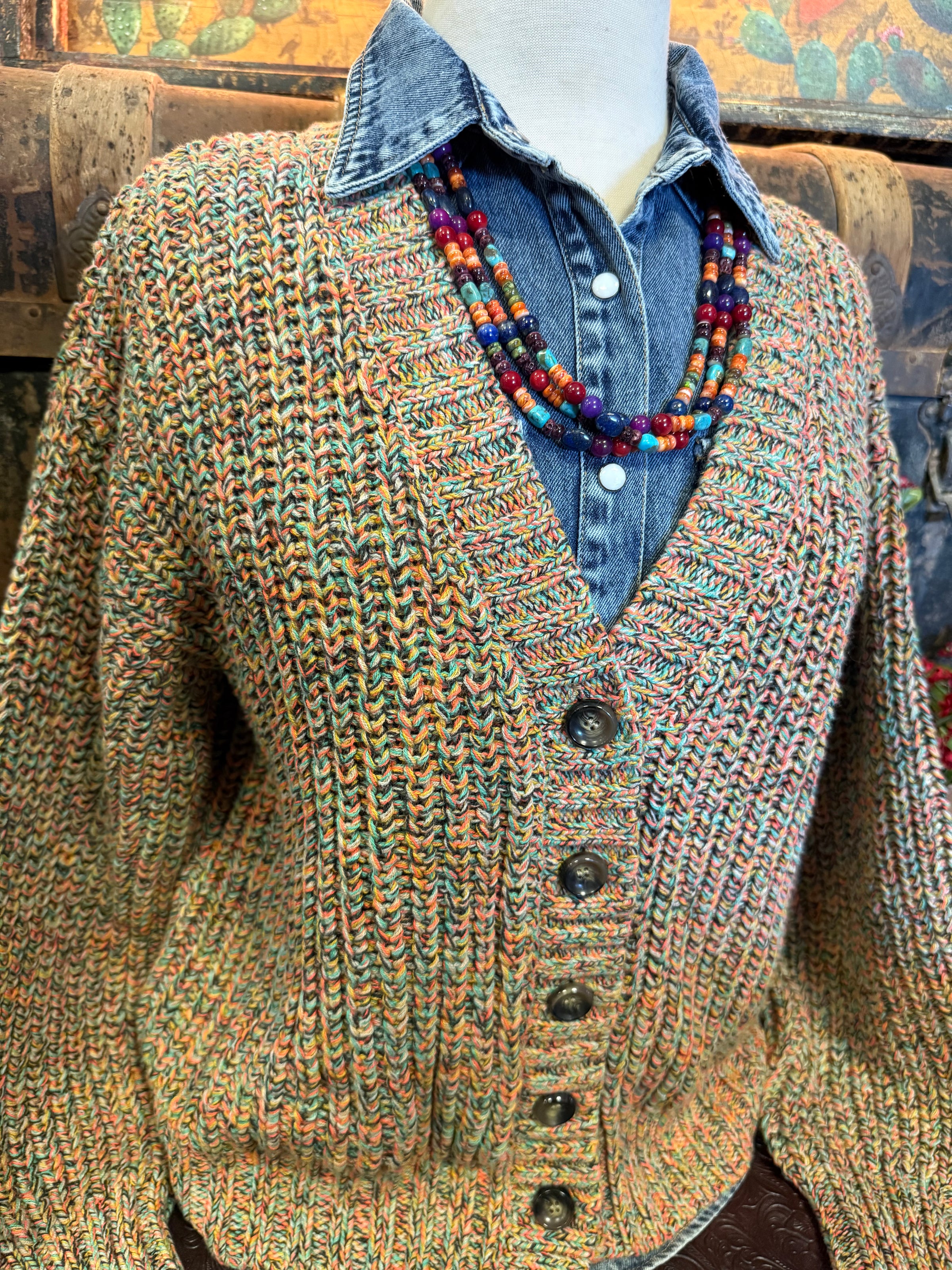ES Multi Color Cardigan