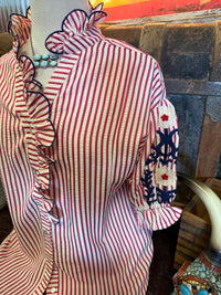 UM Raspberry Stripe BU