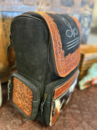 WL Black Bootstitch Backpack