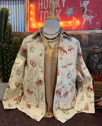 BR Cream Western Jacket