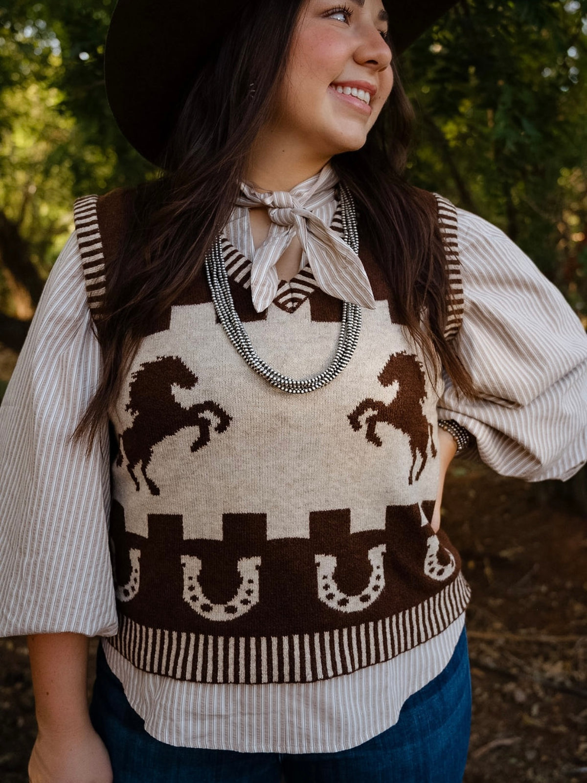 VJ Horse Sweater Vest