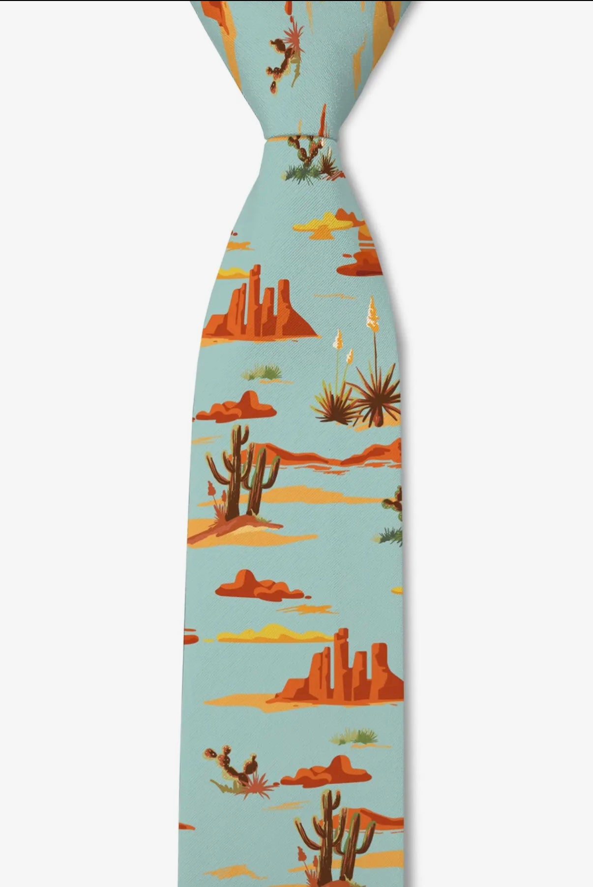 TA Turquoise Aztec Tie