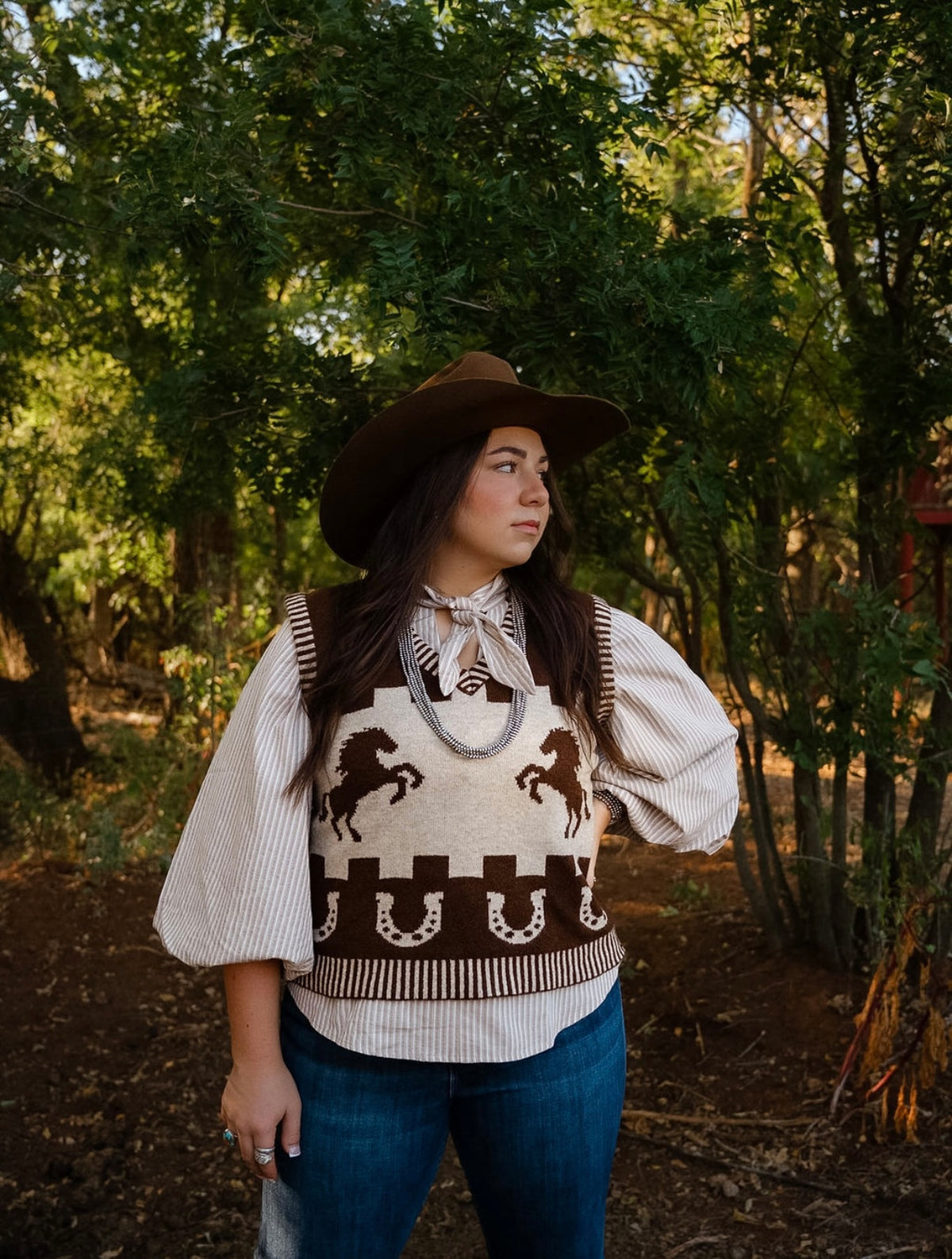 VJ Horse Sweater Vest