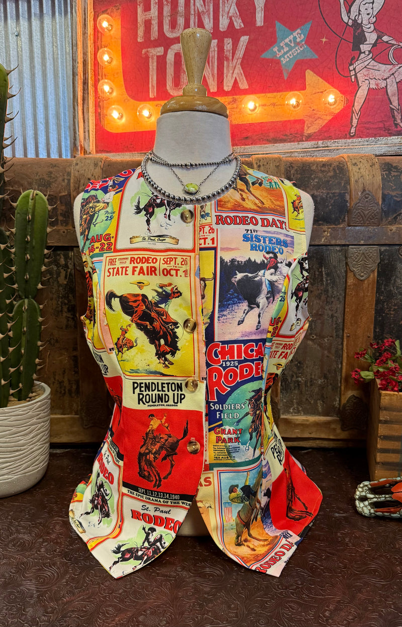 AV Western Collage Vest