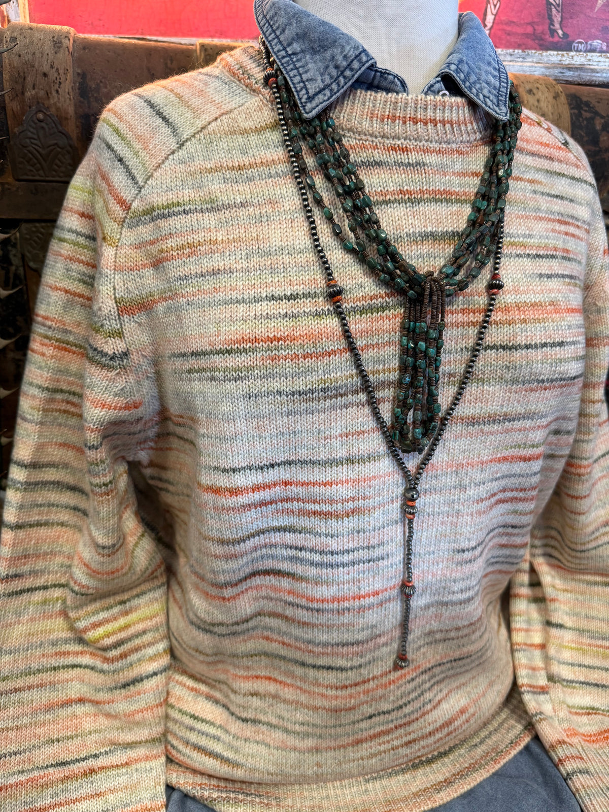 PS Rust/Olive Sweater