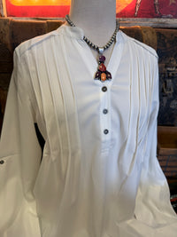 PS White LS Blouse