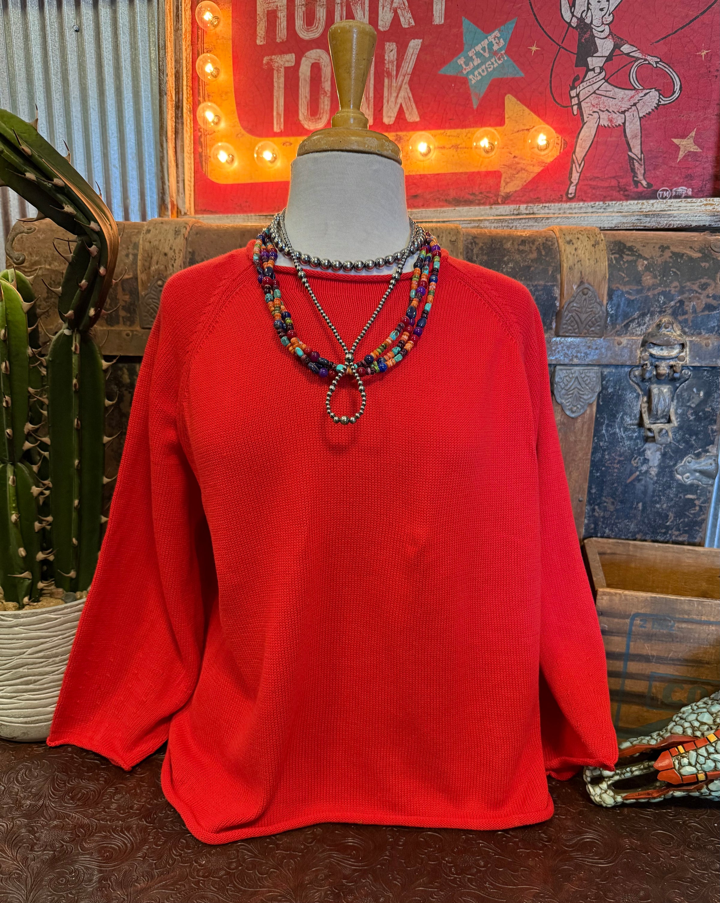 WL Cherry Sweater