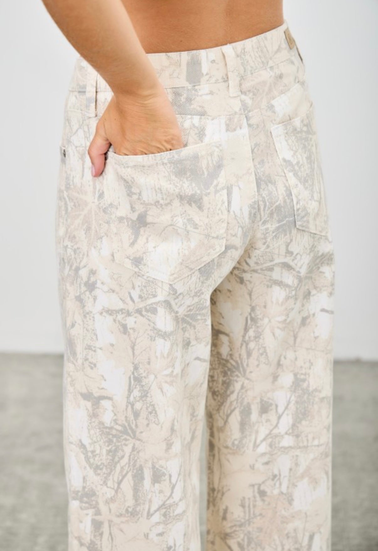 SG Camo Straight Leg Jean