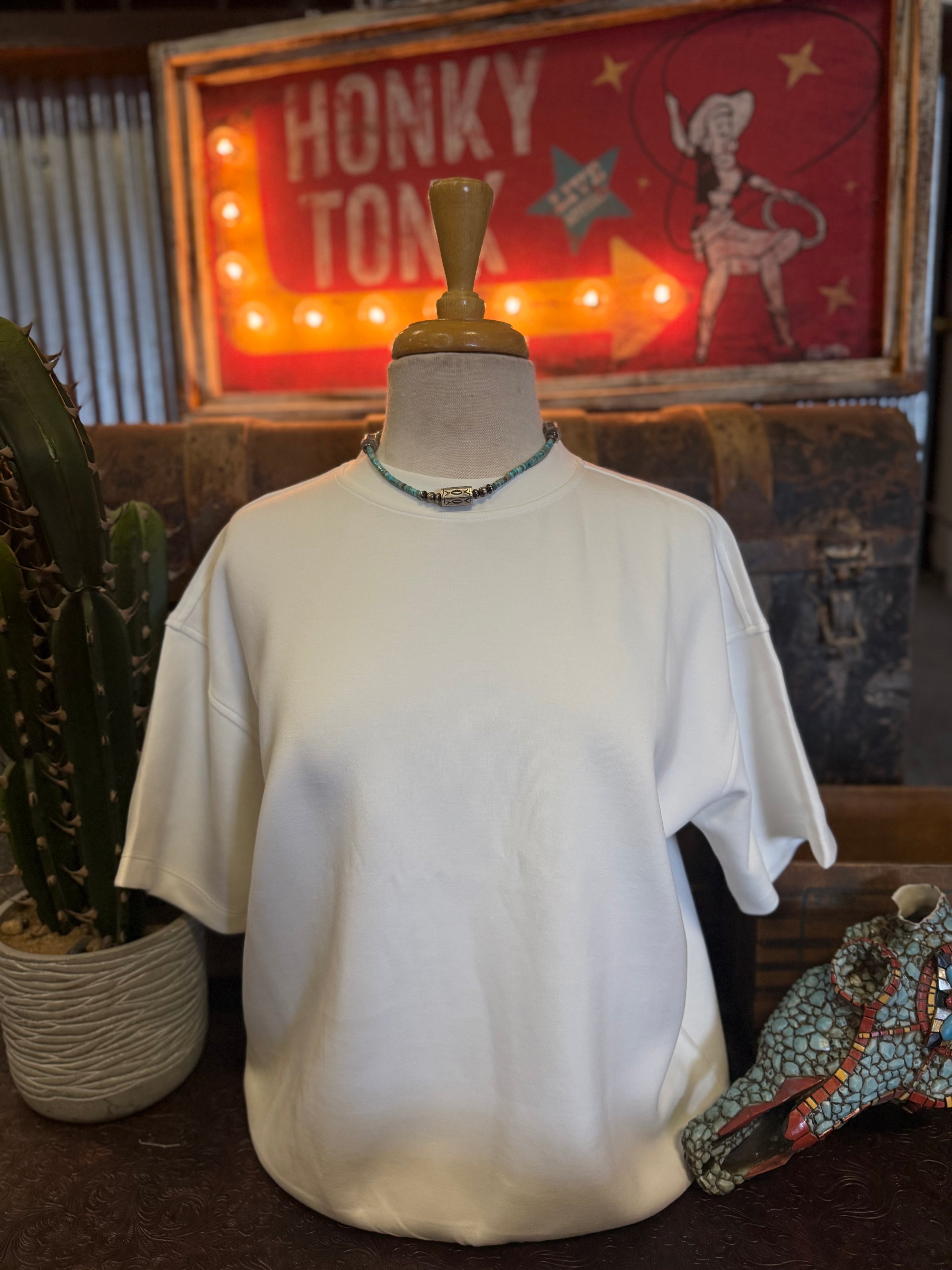 RM Cream Short Sleeve