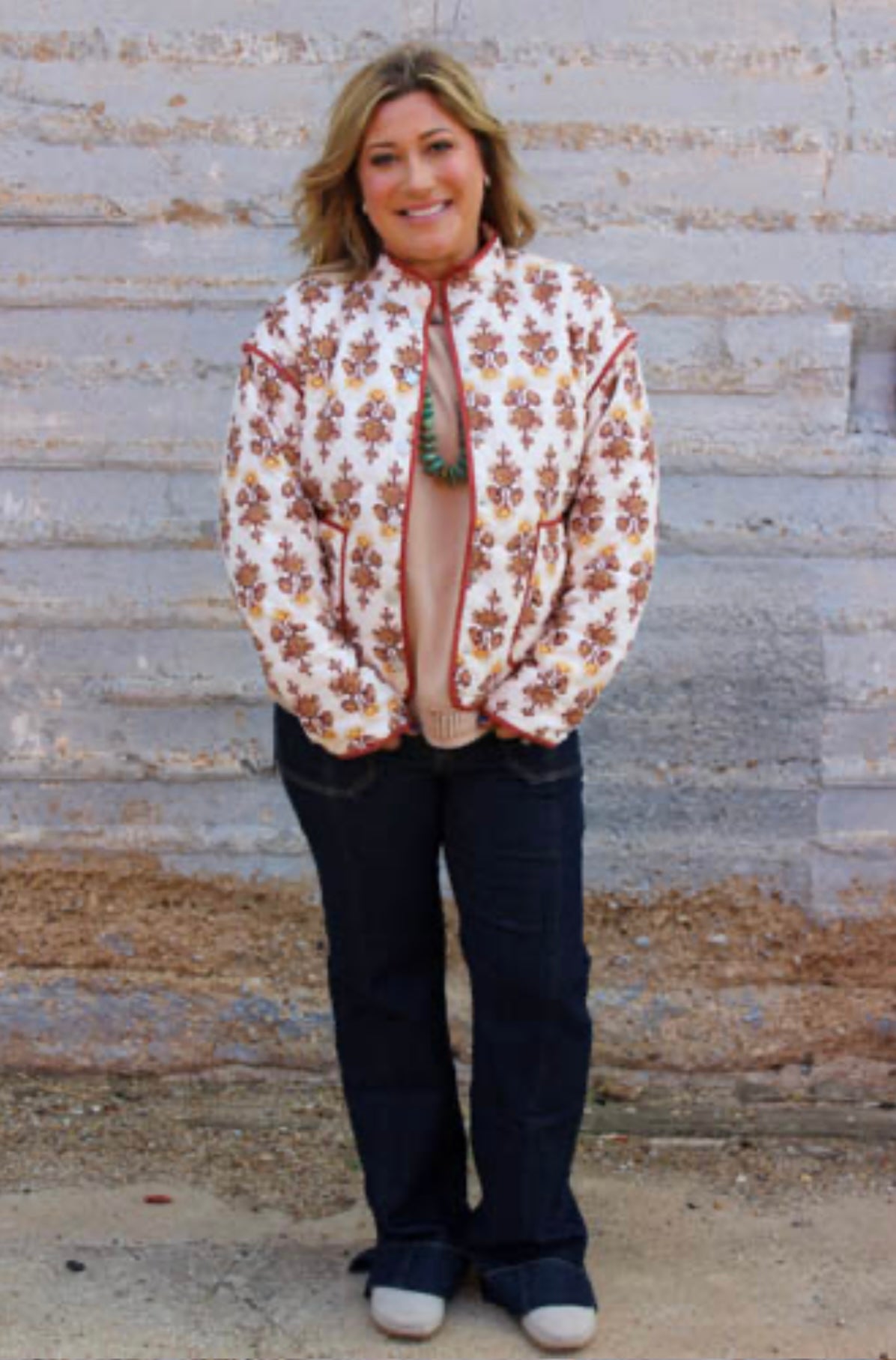 JD Rust Quilted Jacket