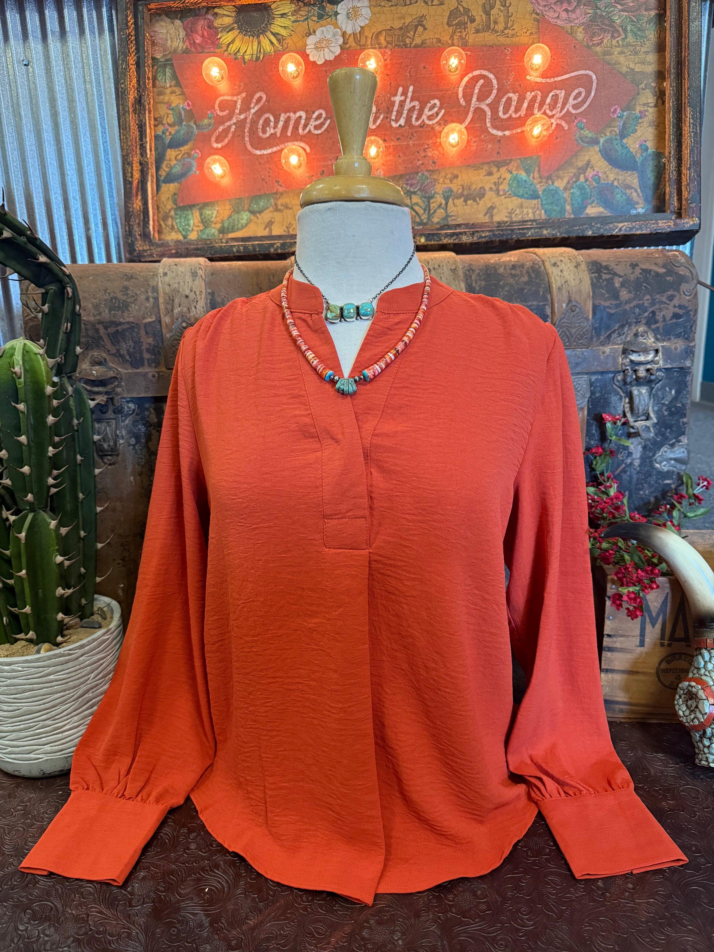 SS Rust Long Sleeve