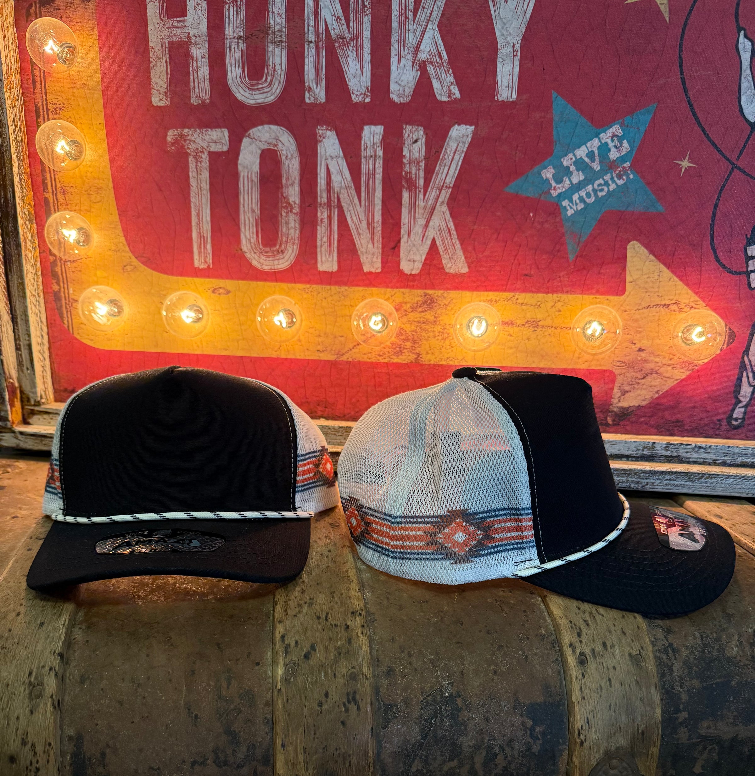 DB Black Aztec Hat