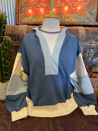 SS Dusty Blue Hoodie